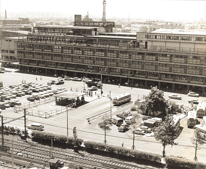 約50年前の川崎駅周辺